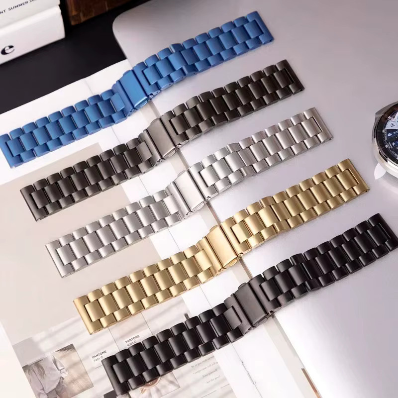 NORTH EDGE Uhrenarmband Edelstahl, 22 mm, silver, Smartwatch Cross Fit 3 - Bild 3