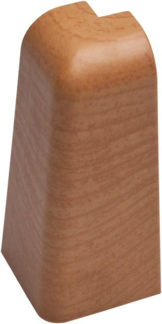 OBI Außenecke Kirsche aus Kunststoff in Braun, 2 Stück, Breite: 60 mm, Tiefe: 20 mm - Bild 1