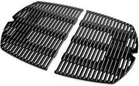 Weber Grillrost Set 7646 aus porzellanemailliertem Gusseisen für Gasgrills der Serie Q300/3000, schwarz - Bild 1