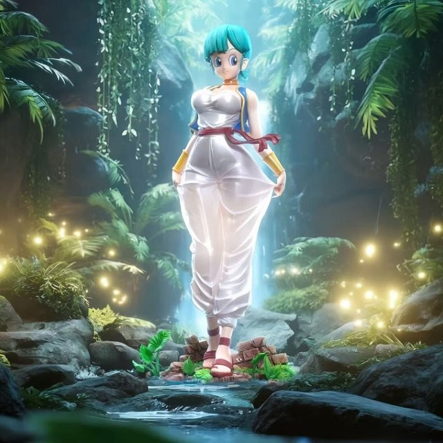 Bandai Dragon Ball Z Bulma, Actionfigur, 28 cm, Kunststoff, Bunt / Mehrfarbig - Bild 1