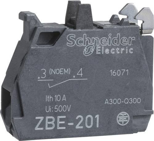 Schneider Electric ZBE201 Hilfsschalterblock in Schwarz - Bild 1