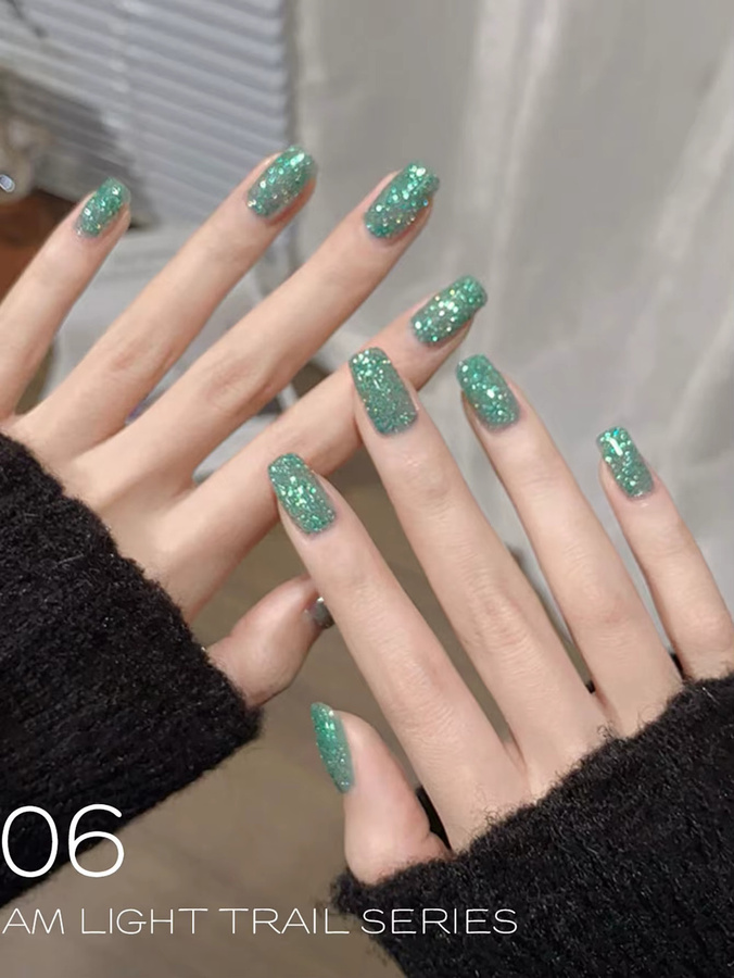 ZH Flash Diamond Glitter Nagellack, Schimmernd - Bild 2