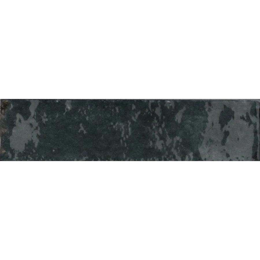 Wandfliese Lotis Metro aus Keramik von UNITED TILE UND MOSAIC, Blau Glasiert Glänzend, B: 24 cm, H: 6 cm - Bild 2