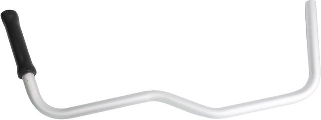 Ergonomischer Lenker für Rasenmäher und Gartenpflege aus Aluminium und Kunststoff in Silber - Bild 1