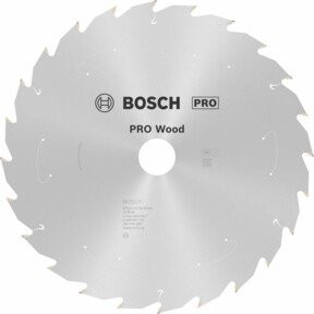Bosch Hartmetall Kreissägeblatt für Holz, Farbe: Silber, Durchmesser: 254 mm, Bohrung: 30 mm, 24 Zähne - Bild 3