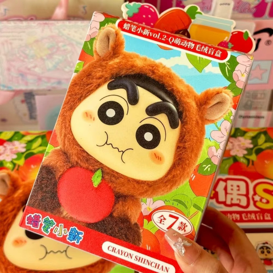 LDCX Crayon Shin-chan Blind Box, Plüschpuppe, Tiere, Einzelfigur - Bild 3