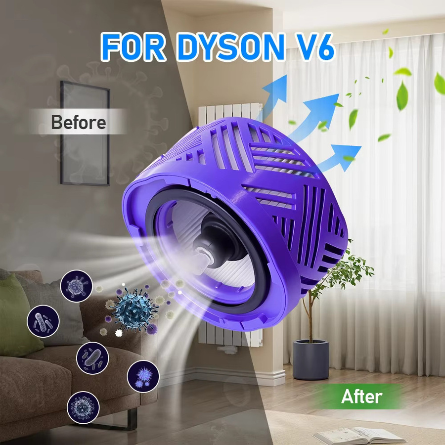 HEPA-Filter für Dyson Staubsauger in Purple - Bild 3
