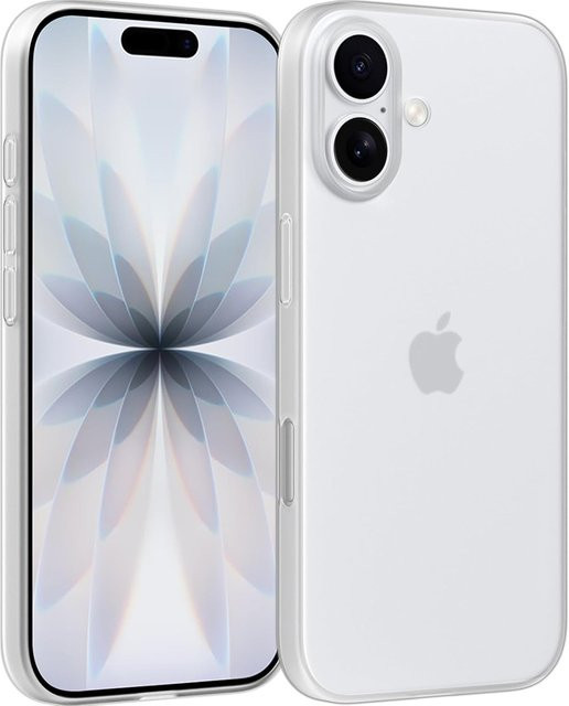 Transparente matte Handyhülle von NYFundas für iPhone 17 Air 16 Pro Max 15 Plus 14 13 12 11 – Schlanke Anti-Fingerabdruck Schutzhülle - Bild 1
