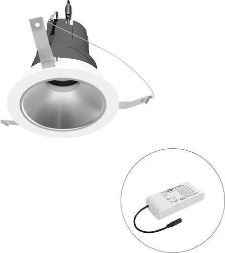 EVN LED-Deckenstrahler F02R14SM0630L55D in Weiß, rund und verstellbar - Bild 1