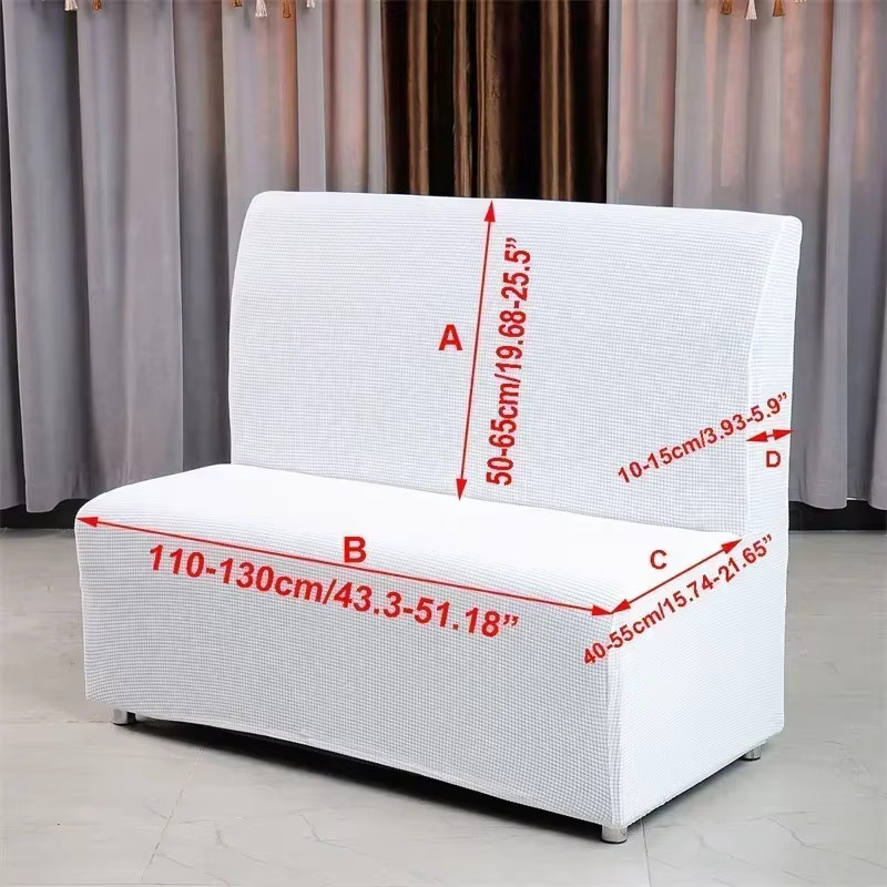 Yupartex All-inclusive Sofabezug in Grau, elastische und rutschfeste Sitzschutzhülle für dein Sofa - Bild 2
