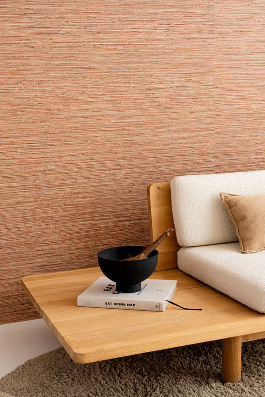 Arte International Tapete Matiz in Camel Brown mit Natur-Design - Bild 2