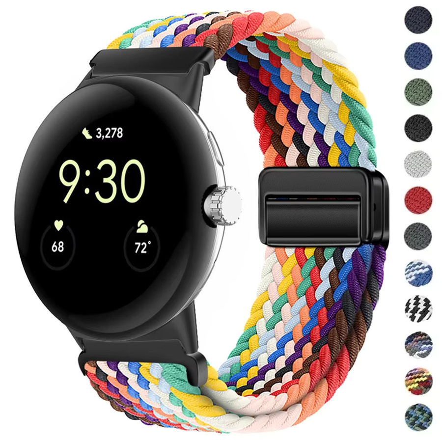 FancyWrist Uhrenarmband Nylon, geflochten, Bunt, Unisex - Bild 5