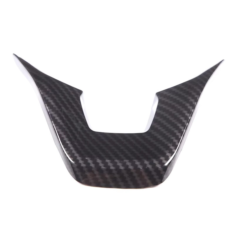 Suetlcoity Lenkradabdeckung Zierleiste im Carbon-Look für Ford Maverick 2022-2026, Schwarz - Bild 4