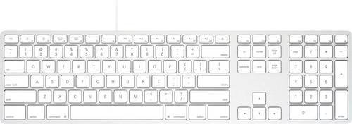 Matias FK316CS Wired USB-C Keyboard für Mac, Silber, US-Layout QWERTY mit Scissor-Switch-Technologie - Bild 1