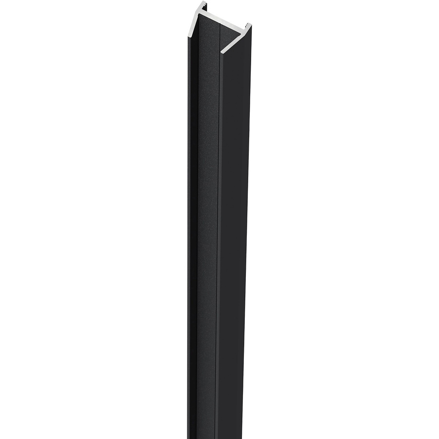 ZacAlu Wandanschlussleiste für Zaunfüllung aus Aluminium in Anthrazit Matt, Länge: 190 cm - Bild 2