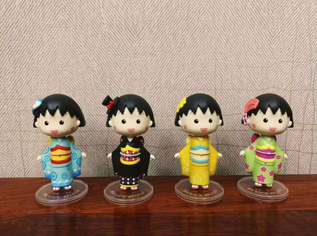 Bandai Anime Meatballs Kimono Blind Box, Desktop-Dekoration - Bild 4