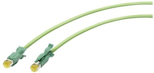 Siemens Sensor-Aktor-Steckverbinder Cat6a Ethernet/LAN konfektioniert, Grün - Bild 1