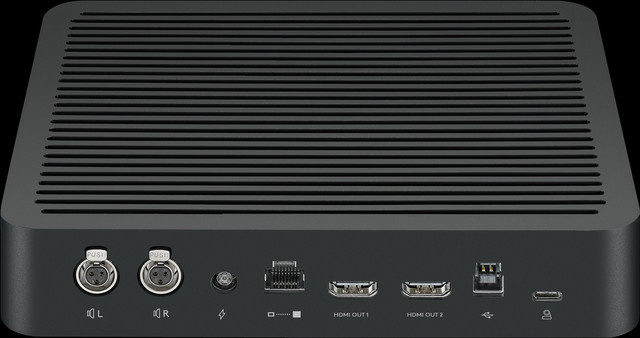 Logitech Rally Display Hub Videokonferenzkomponente in Schwarz mit HDMI, USB-C und Ethernet/LAN - Bild 1