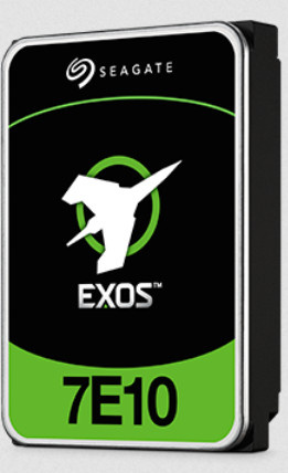 Seagate Exos 7E10 ST6000NM020B Interne SAS Festplatte, 6 TB, 7200 U/min, 3.5 Zoll, Schwarz - Bild 1