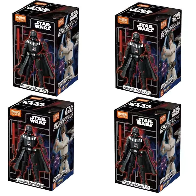 Blokees Star Wars Galaxy Serie 2 Darth Vader, Beweglicher Modellbausatz - Bild 3