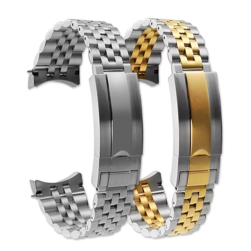 Uhrenarmband Edelstahl, Silber, Herren - Bild 6