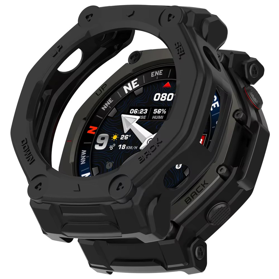 Amazfit T-Rex 3 Pro Uhrenarmband, TPU, Schwarz - Bild 2