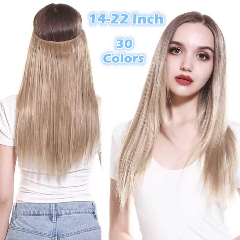 SARLA Haarverlängerung, Ombre, blond, glatt, Damen - Bild 2