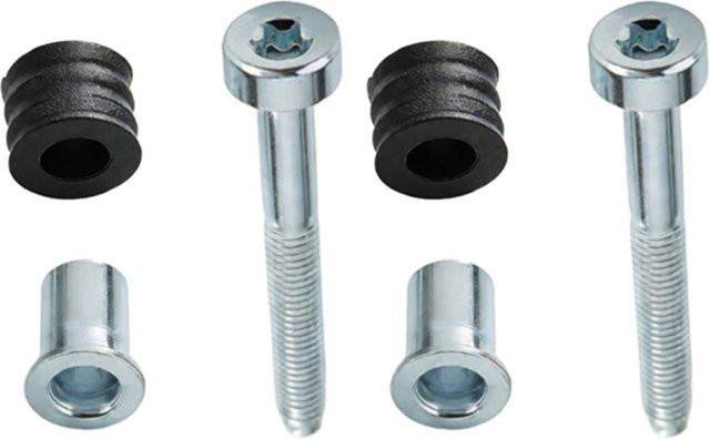 VIBRATITE 2er-Set Kettensägen-Bremsgriff-Schraubensatz mit Bolzenhülse in Silber, kompatibel mit MS660 MS044 MS046 MS361 MS36 Garten-Kettensägen-Zubehör - Bild 1