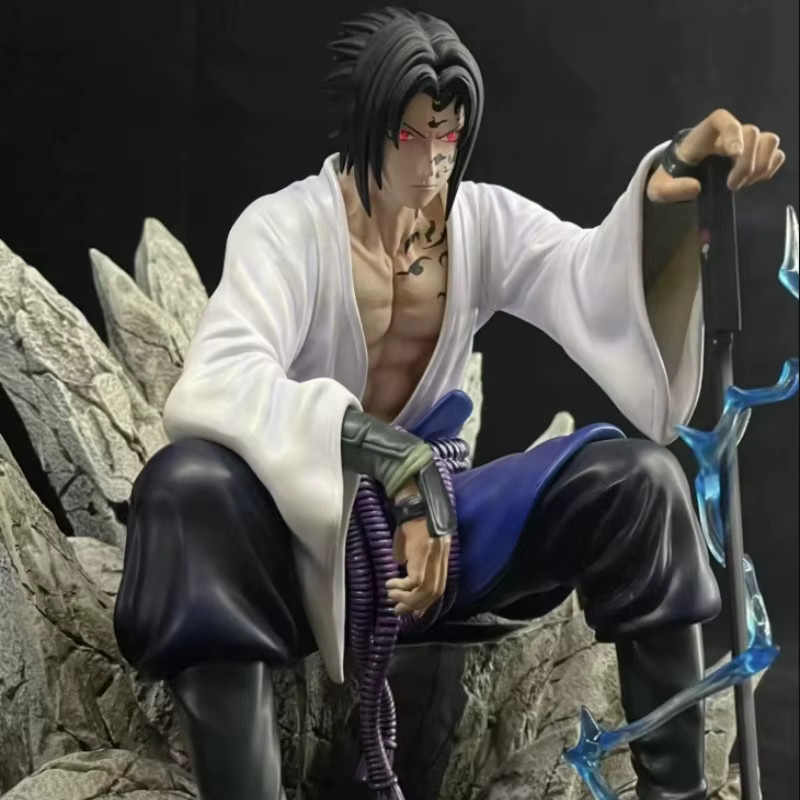 Bandai Naruto Sasuke Kampfmodell, Actionfigur, Kunststoff - Bild 3