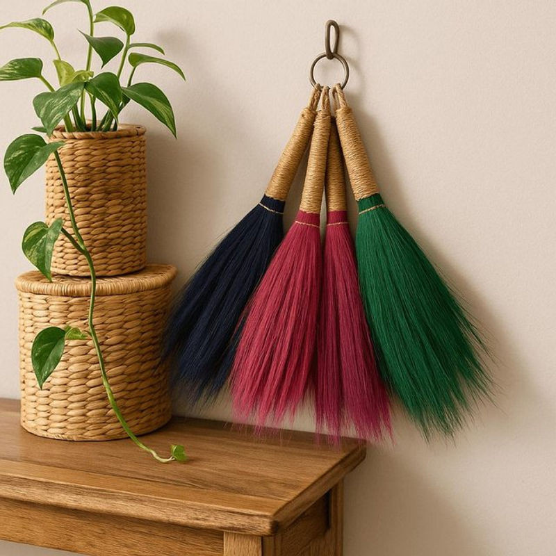 SHAMTAM Pampasgras getrocknet 4er-Pack Multicolor - Bild 1