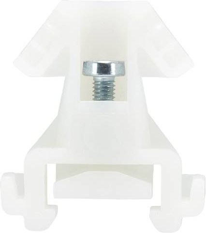 Wieland Electric Z5.522.7553.0 Endklammer in Weiß, 100 Stück - Bild 1