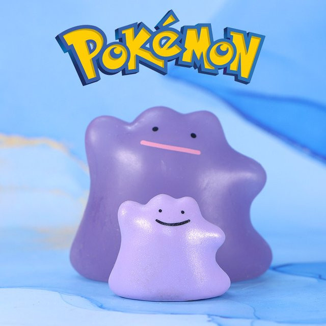 WCT Pokémon Ditto Figur, Einzelfigur, Rosa / Pink, Lila - Bild 1