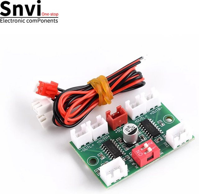 Snvi PAM8403 4-Kanal Digitaler Audio-Verstärker-Board 4x3W mit USB-Stromversorgung in Grün - Bild 1
