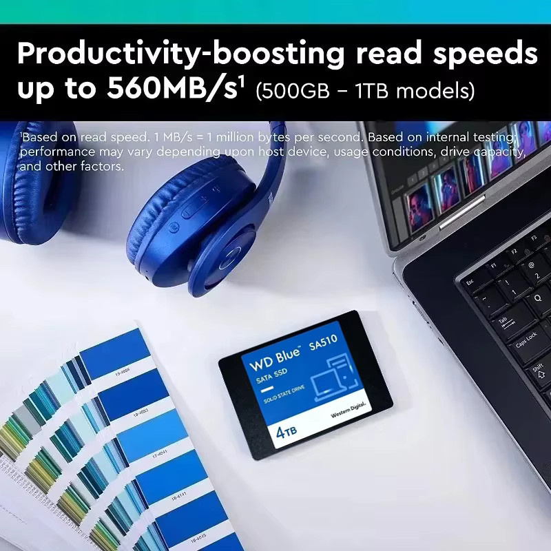 Western Digital Blue SA510 2,5-Zoll SATA3 interne SSD für Notebook und Desktop-Computer - Bild 2