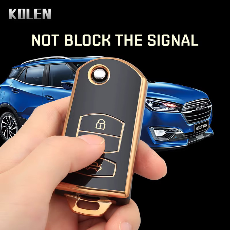 KOLEN TPU Schlüsselhülle für Mazda 2 3 5 6 CX-3 CX-30 CX-5 CX-8 CX-9 MX5 RX8 - Bild 3