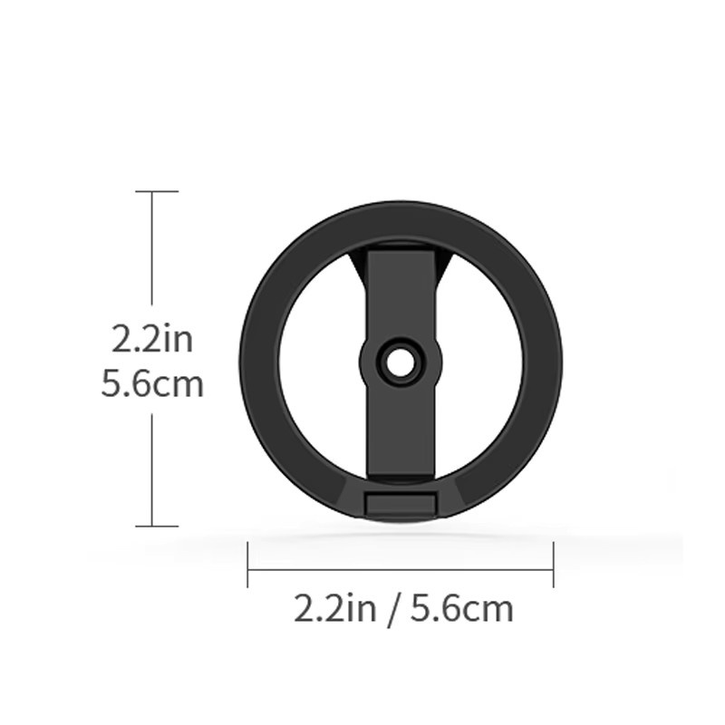 QGhappy Magnetischer Klapphalter mit Ständer für iPhone 14, 15, 16, 17 Pro und MagSafe Zubehör, Pink - Bild 4
