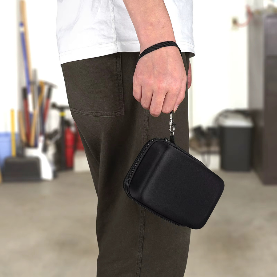 Lousxy Batterien-Organizer in Schwarz zur Aufbewahrung von 52 Batterien (32 x AA und 20 x AAA) - Bild 5