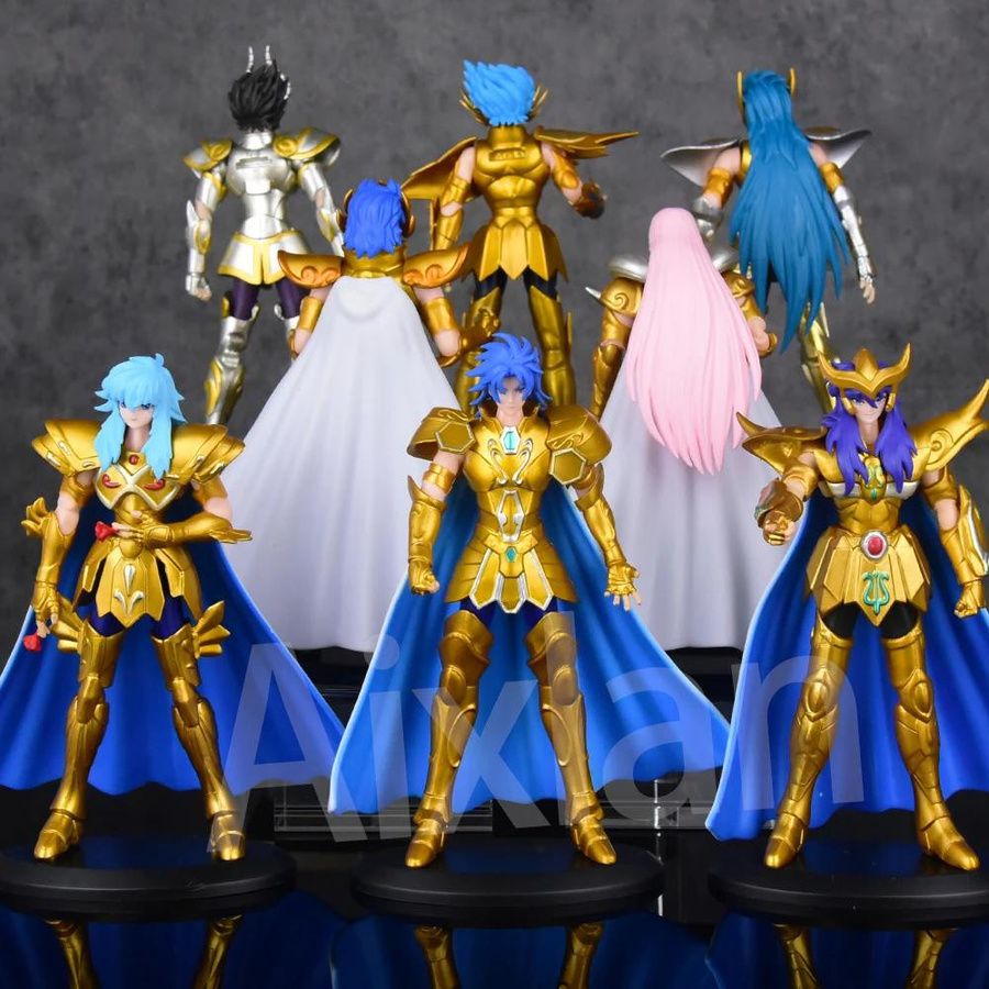 Aixlan Saint Seiya Actionfigur Phönix Ikki Hyoga Seiya Shiryu PVC 19cm - Bild 1