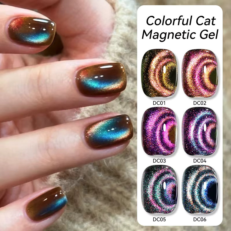 LILYCUTE Magnetischer Nagellack, Chameleon 9D Glitter, 7 ml - Bild 2