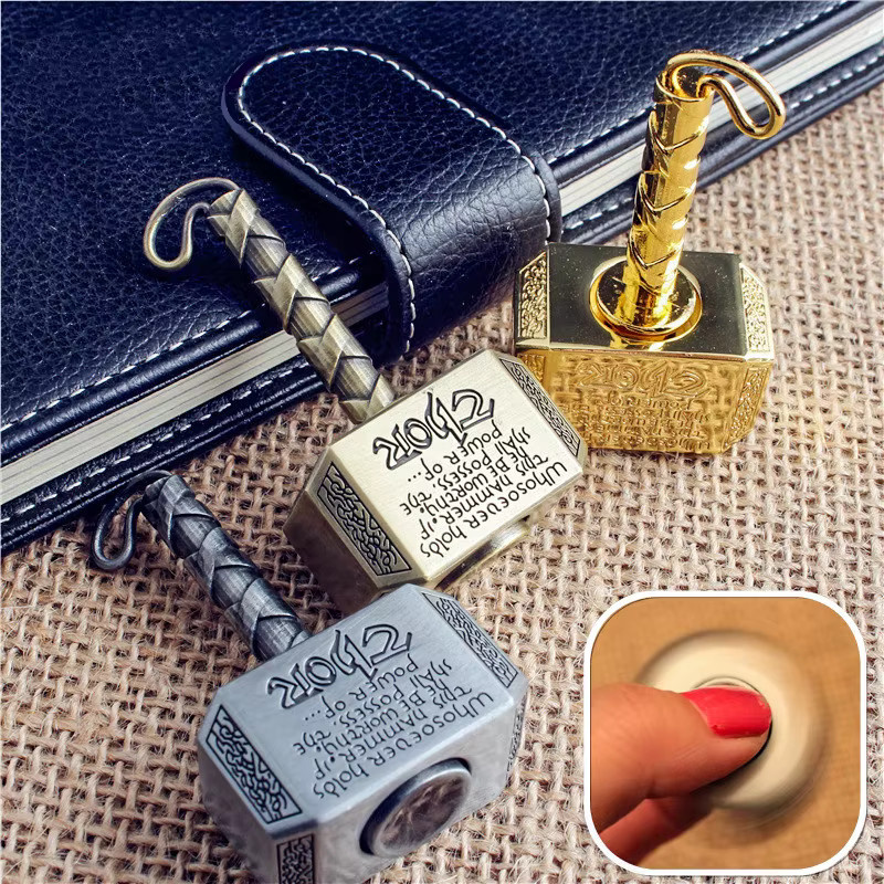 soulbao Metall-Legierung Fingerspitzen-Gyro-Spinner, Hammerförmig - Bild 2
