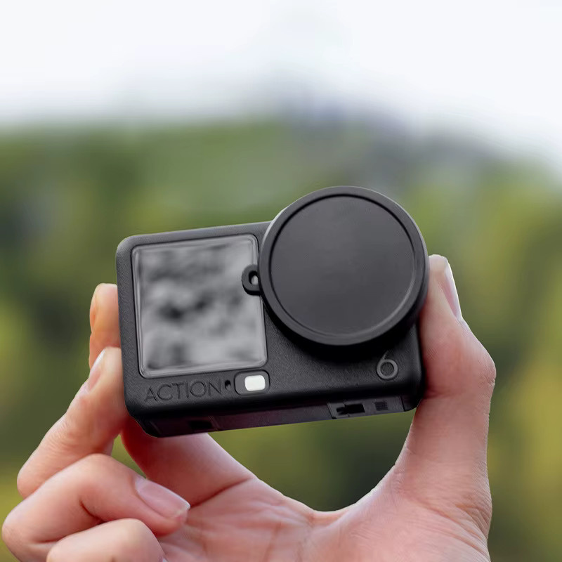 DJI Silikon-Objektivdeckel für Osmo Action 6 in Schwarz - Bild 2