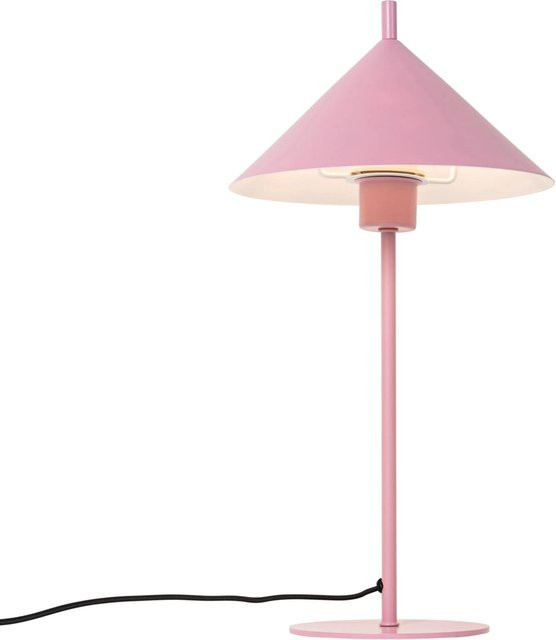 QAZQA Designer Tischlampe Triangolo in Rosa aus Stahl mit E27 Fassung und dimmbarer Funktion - Bild 1