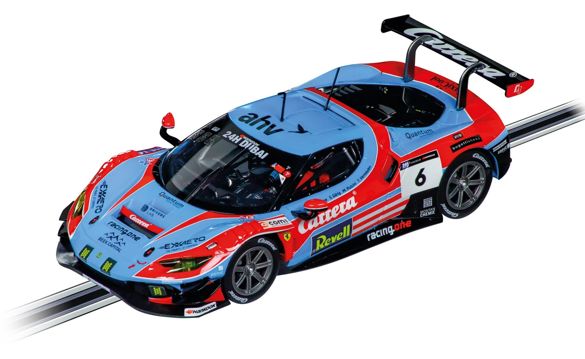 Carrera Ferrari 296 GT3 "Carrera, No.6" 24H Dubai, Fahrzeug, 1:24, ab 10 Jahren - Bild 1