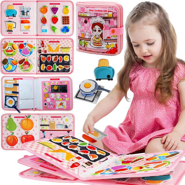 BizyKoady Kochen Montessori Spielzeug, Bunt / Mehrfarbig - Bild 1