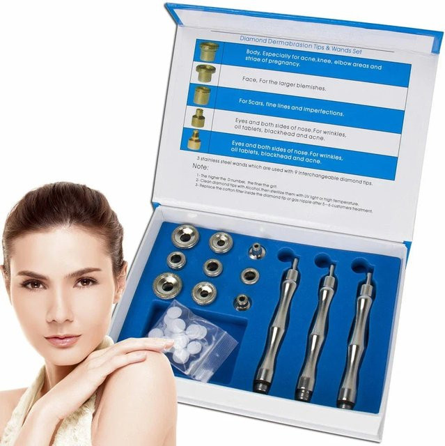 pyeeyan Mikrodermabrasion Ersatzspitze, Peeling Kopf für Gesicht, Unisex - Bild 1