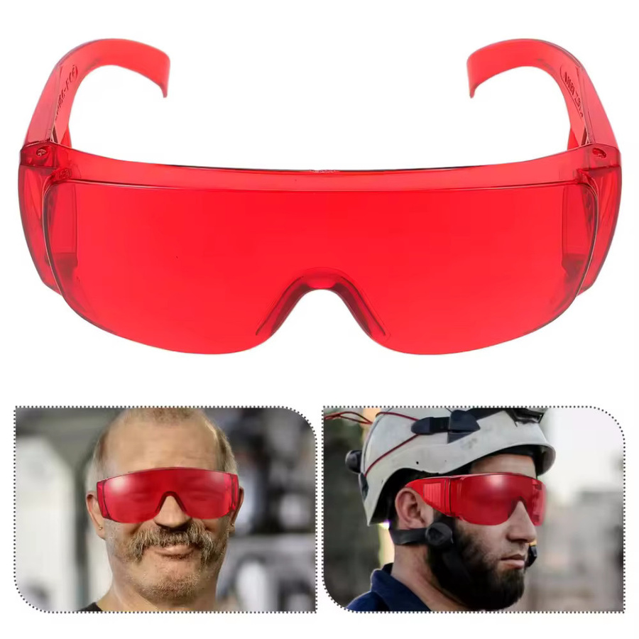 Transparente Schutzbrille für Zahnmedizin und Dentalbereich mit UV-Schutz und Staubschutz - Bild 3