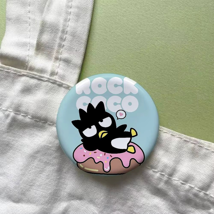52TOYS Badtz Maru Abzeichen Button Pins Brosche, Bunt / Mehrfarbig, Metall - Bild 2