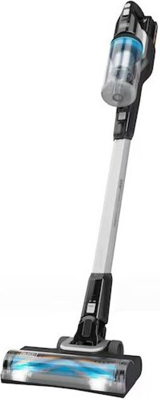 Black & Decker BHFEB520D1 Akku-Stielstaubsauger beutellos mit LED-Scheinwerfer und Anti-Tangle-Walze in Schwarz, Weiß und Transparent - Bild 2