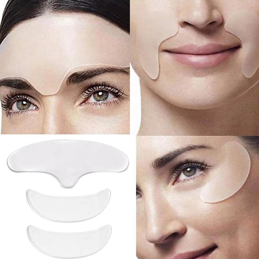 jaysuing Anti-Falten-Stirn-Patch aus Silikon, Unisex, für Gesicht und Augen - Bild 4