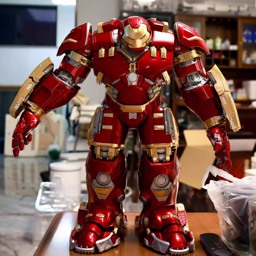 Fondjoy Iron Man Actionfigur, 1:7 Maßstab, Mark Hulkbuster Rüstung Bausatz - Bild 5